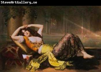 unknow artist Arab or Arabic people and life. Orientalism oil paintings  284
